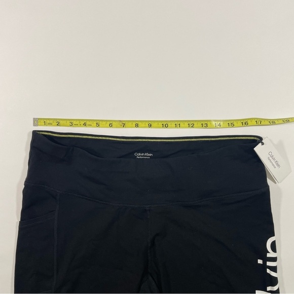 New Calvin Klein Performance High Waist Logo Bike Shorts - Picture 6 of 6